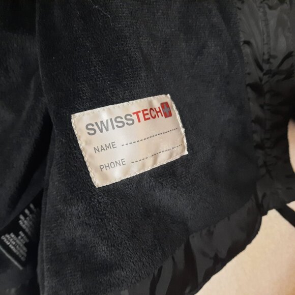 SWISSTECH KIDS WINTER PUFFER COAT Super Soft Fleece Lined, Puffer Jacket, EUC, L - Picture 6 of 12